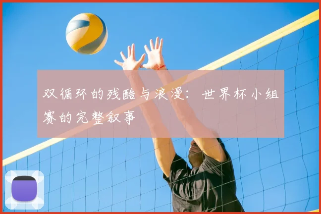 双循环的残酷与浪漫：世界杯小组赛的完整叙事