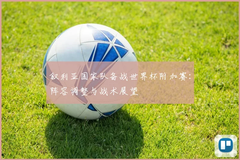 叙利亚国家队备战世界杯附加赛：阵容调整与战术展望