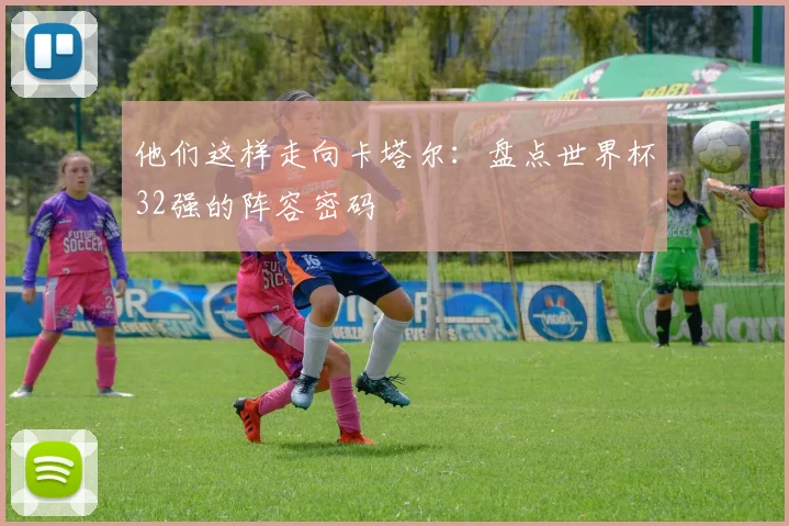 他们这样走向卡塔尔：盘点世界杯32强的阵容密码